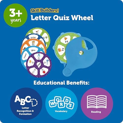 Learning Resources Skill Builders Letter Quiz Wheel - Image 5