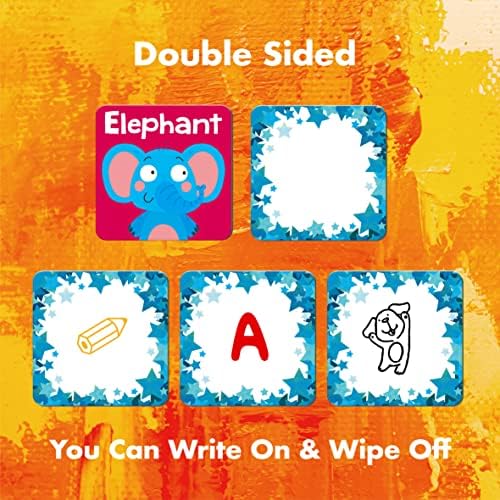 Hebayy Memory Matching Game, 72 PCS First Words Matching Cards for Toddlers 36 Pairs Memory Cards Educational Toys for Preschool 4 5 6 Years Old - Image 4