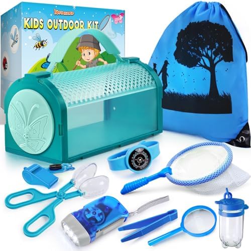 Bug Catcher Kit & Outdoor Explorer Kit for Kids, 10 Pcs Bug Catching Kit by YOPINSAND