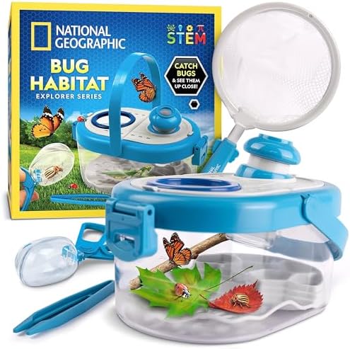 National Geographic Bug Catcher Kit and Outdoor Insect Habitat for Kids by BlueMarbleToys