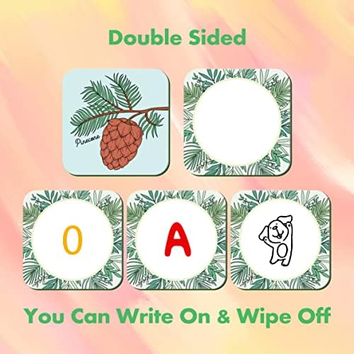 Hebayy Memory Matching Game, 72 PCS Grow A Garden Matching Cards for Toddlers 36 Designs Memory Cards Educational Toys for Preschool 4 5 6 Years Old - Image 4