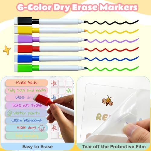 Acrylic Magnetic Chore Board for Kids - Image 3