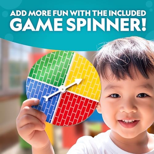 National Geographic Kids Jumbo Cardboard Building Blocks 40-Piece Set - Image 4