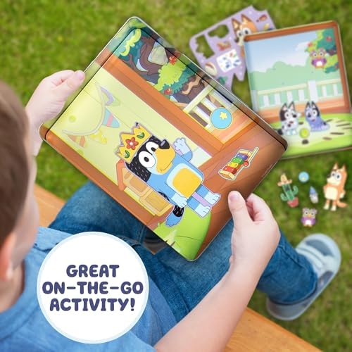 Bluey Magnetic Playset, Magnet Activity Toys, Great Birthday Parties, at-Home Activities, or Screen-Free Fun, Perfect Travel or Road Trip, Hours of Fun for Kids Ages 3,4,5,6,Multicolor,Medium,214618 - Image 3