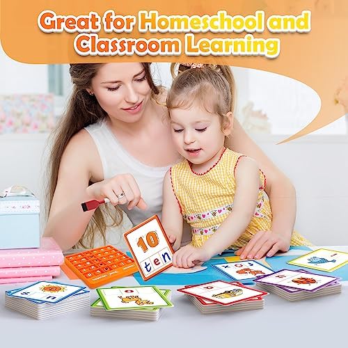 Torlam CVC Word games Phonics Games Sight Words Flash Cards, Spelling Reading Learning Flashcards, Speech Therapy Toy Preschool Kindergarten Classroom Learning Activities Must Have Homeschool Supplies - Image 6