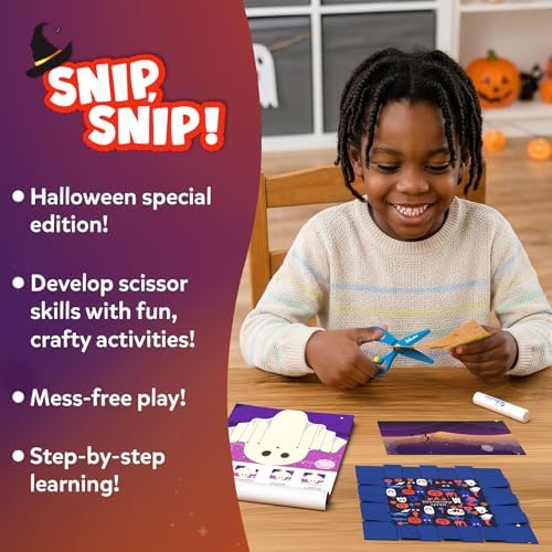Skillmatics Snip Snip Halloween Craft, Scissor Skills, Felt Kits for Kids - Image 3