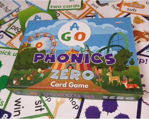 AGO Phonics Zero: Fun CVC Word Card Game & Flashcards for Kids - Fun Reading & Phonics Learning for Kindergarten & Elementary - Image 2