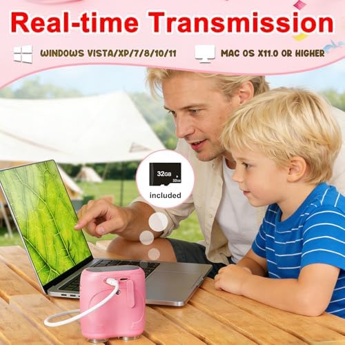 1000X Handheld Digital Microscope for Kids & Binoculars, STEM Toys, 2 in 1 - Image 6