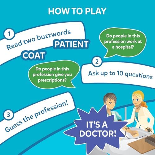 Skillmatics Guess in 10 Card Game – Professions, Gift for Boys & Girls - Image 3