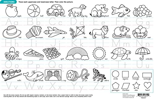 Teacher Created Resources Alphabet Learning Mat (TCR21012) - Image 3