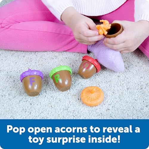 Learning Resources Alphabet Acorns Activity Set - ABC Puzzle, Preschool Learning Activities, Speech Therapy Materials, Manipulatives for Preschoolers, Fine Motor Skills - Image 4