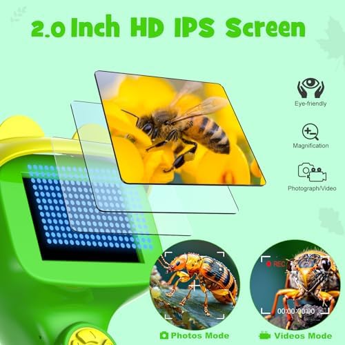Kids Borescope Camera with Light - HD Snake Endoscope Toy for Nature Exploration, STEM Educational Outdoor Toys, Easter Basket Stuffers Spring Gifts for 5 6 7 8 Year Old Boys & Girls - Image 5