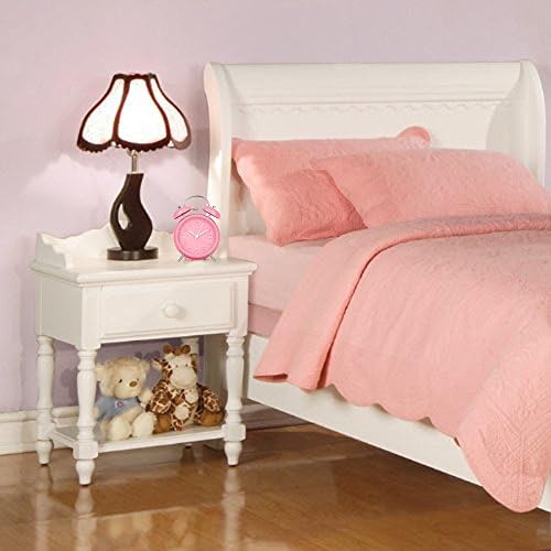 Peakeep 4 Inches Twin Bell Loud Alarm Clock for Heavy Sleepers - Image 4