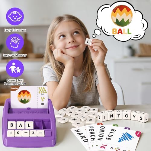 Montessori Matching Letter Game Toys for 3 4 5 Year Old Boy Girl Gifts Kids - Image 5