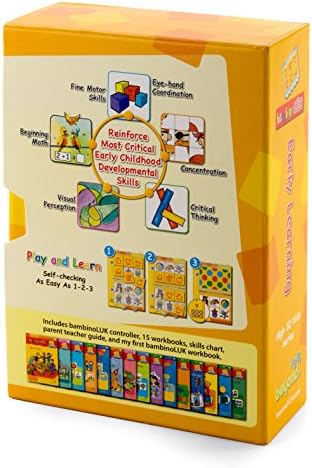 BambinoLUK Complete Set - 15 Workbooks, Screen-Free Early Learning System - Image 3