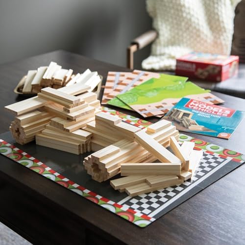 MindWare KEVA Models Vehicles - 154 Wooden Building Planks & Step-by-Step Instructions to Build Iconic Vehicles - Image 3