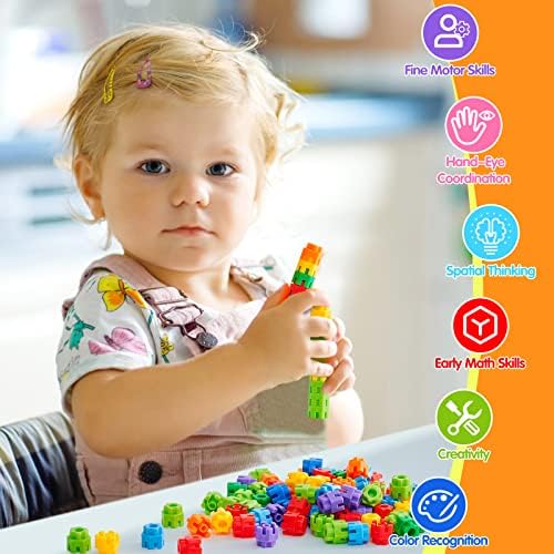 Hexagonal Building Blocks 160 Piece, STEM Toys Building Sets Kids Building Toys for 5+ Year Old Boys Girls, Educational Kids Toys Connecting Toys Preschool Classroom Must Haves Birthday Gifts - Image 2
