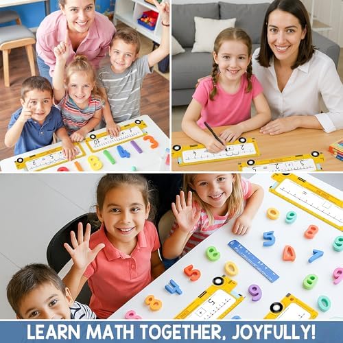 Number Line Dry Erase Boards Cards, 26 Pack 4x14 School Bus - Image 7