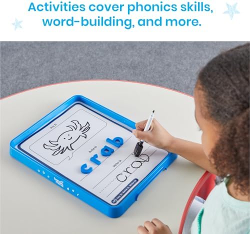 hand2mind Alphabet Word Work Student Set, 42 Lowercase Magnetic Alphabet Letters, Phonics Manipulatives, Dry Erase Activity Tray, Science of Reading Classroom Materials, Preschool Learning Activities - Image 4