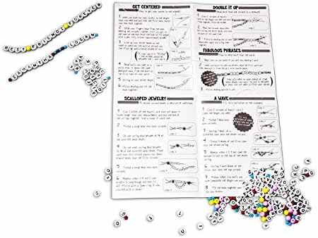 TS Shure by Bendon Friendship Bracelet Mini Craft Activity Tin with 190 Beads and Elastic Cord 51243 - Image 4