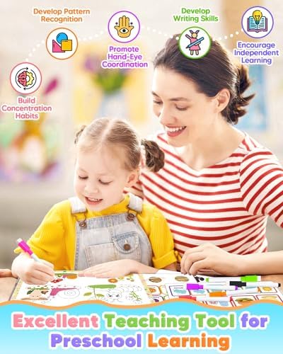 Toddler Busy Book, Montessori Educational Toys for 3 4 5 Year Old Gifts - Image 4
