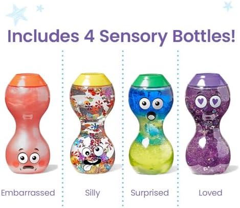 hand2mind Express Your Feelings Sensory Bottles- Secondary Emotions 2 - Image 2