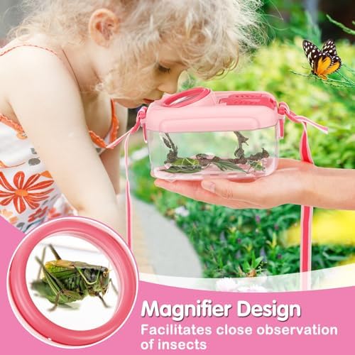Biubee Bug Catcher for Kids, Bug Catching Kit Gifts with Butterfly Net Toys - Image 2