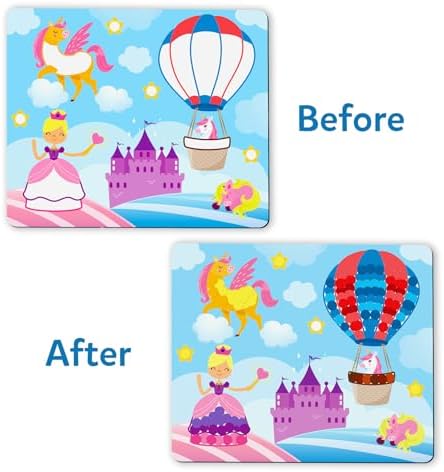 Skillmatics Dot It Sticker Art – Unicorns & Princesses, Craft Kit for Kids - Image 5