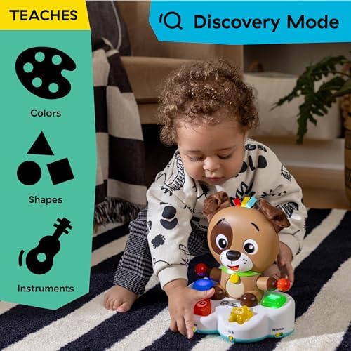 Baby Einstein Drum & Learn Dean Musical Learning Toy, Multisensory, Ages 6 Months and Up - Image 3