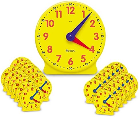 Learning Resources Big Time Classroom Clock Kit - Image 4