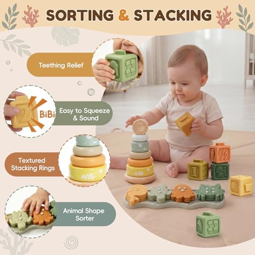 Baby Toys for 6-12 Months, Montessori Toys for 6 Month Old Gift Set - Image 5