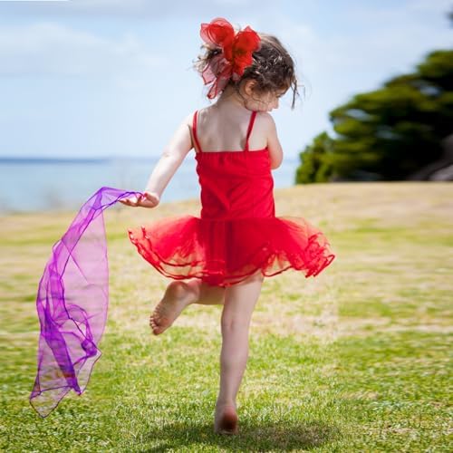 Cikyner Juggling Scarves, 5 Pack Chiffon Scarves | Dance & Sensory Toy - Image 5