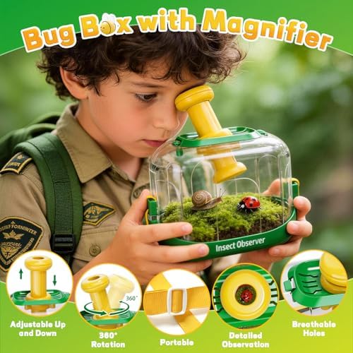 Kids Bug Catcher Kit Outdoor Explorer Set Educational Nature Toy Ages 3-12 - Image 3