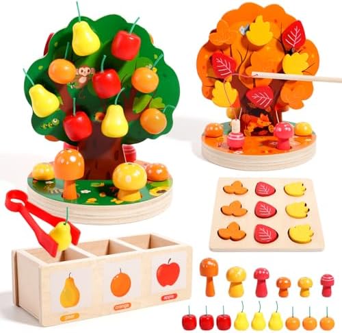 INIFEIDALA Montessori Toys for 3 4 5 6 Year Old - Fine Motor Skills Toy by INIFEIDALA