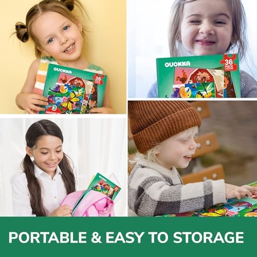Magnetic Puzzles for Toddlers 3-5 - Kids Travel Toys for Boys and Girls - Image 5