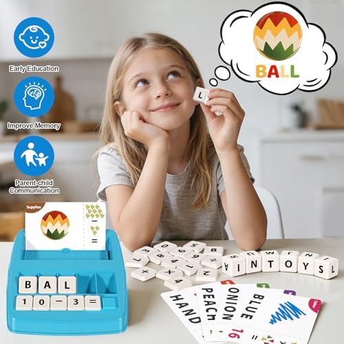 Montessori Matching Letter Game Toys for 3 4 5 Year Old Boy Girl Gifts Kids - Image 5