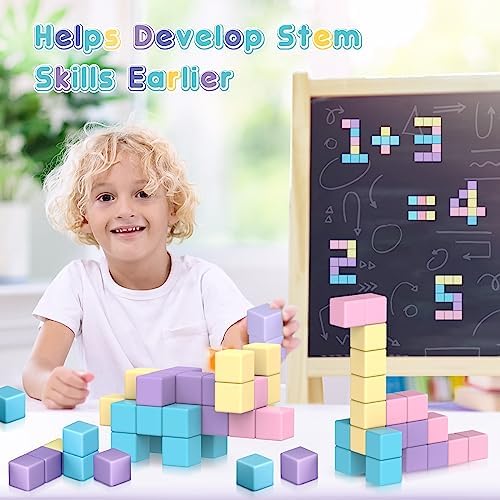 SYSKENI Magnetic Building Blocks Toys fo Girls Boys Age 3-5 5-7 4-8 - Image 6