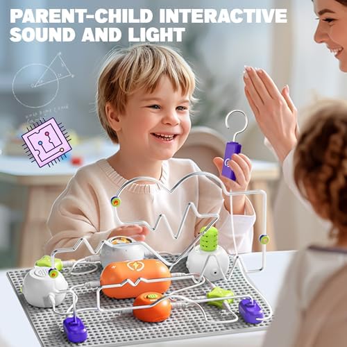 Science Kits for Kids - STEM Kits for Kids, Electronics Exploration Kit, Over 150 Projects, 14 Circuit Parts, STEM Educational Toy Gifts for Kid Boys Girls Ages 3 4 5 6 7 8 9 10 11 12 - Image 3