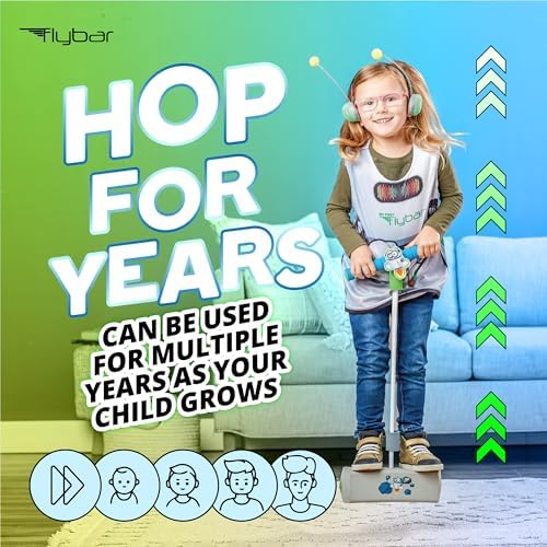 Flybar My First Foam Pogo Jumper for Kids Fun and Safe Pogo Stick for Toddlers, Durable Foam and Bungee Jumper for Ages 3 and up, Supports up to 250lbs, Robot - Image 6