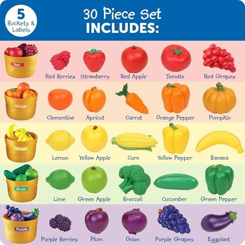 Learning Resources Farmer's Market Color Sorting Set - Image 6