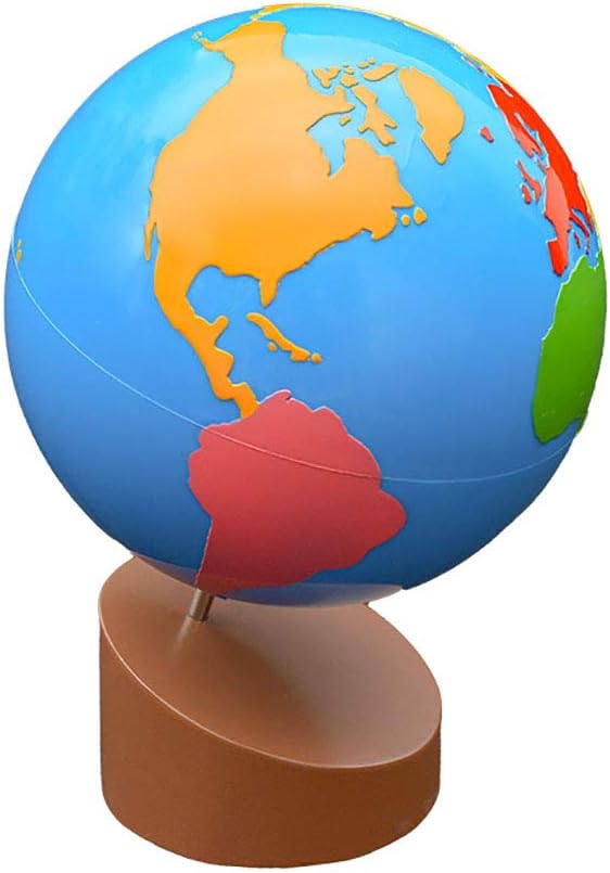 Montessori Globe - World Parts Science and Cultural Geography Materials - Image 6