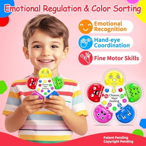 KidSquare Color Sorting Sensory Toys for Kids with Autism, Autistic 5-7 - Image 4
