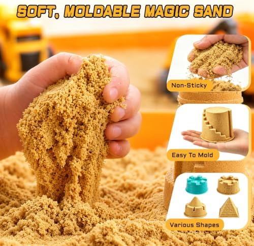 Construction Sensory Bin for Toddlers – Gifts for 3 Year Old Boys - Image 3