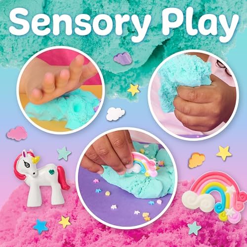 Creativity for Kids Sensory Minis Unicorn Kit | Cloud Clay Sensory Toy for Kids | Summer Activities | Mess-Free, Screen-Free Travel Activity for Kids (Ages 3+) - Image 5