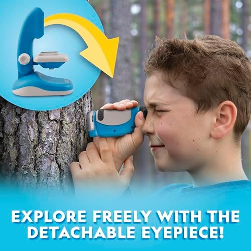 National Geographic Junior Microscope Science Kit with 250x Magnification - Image 3