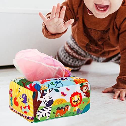 Sensory Toys for 6-12 Months, Tissue Box for, Toys for 6-12 Months, Sensory Scarves, Preschool Learning Toys, Style B - Image 7
