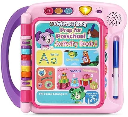 LeapFrog Violet and Friends Prep for Preschool Activity Book, Pink by LeapFrog