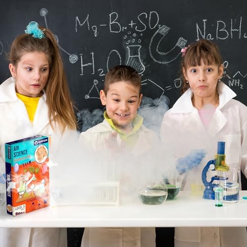 Einstein’s Air Science Kit for Kids. STEM for Boys & Girls Aged 8 and Above. 15 Exciting Experiments Inside. Detailed Picture Guide Included. - Image 5