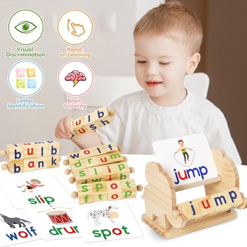 Montessori Educational Toy，Kid Learning Activity Gift for 3-6 Year(4 Block) - Image 6
