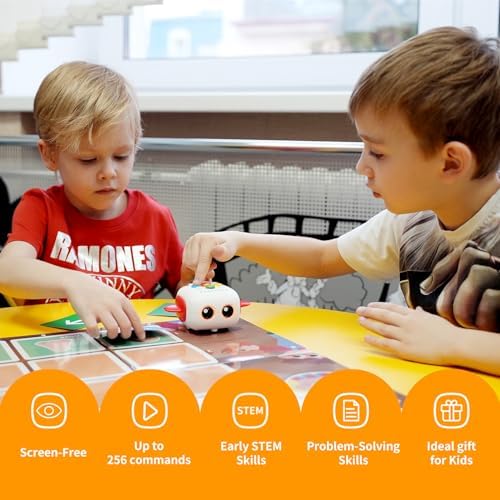 TaleBot Pro Coding Robot for Kids 3-5, Screen-Free STEM Toy - Image 2